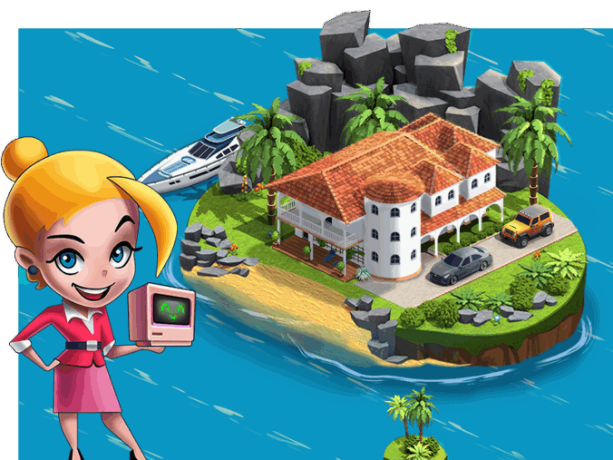 Merge More Amercian Dream Build your island